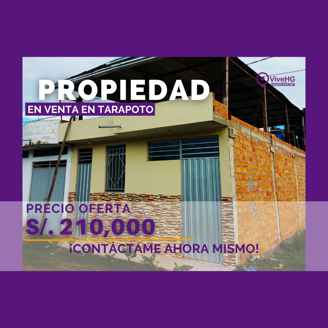 Casa En Venta En Tarapoto Precio Rebajado ViveHG