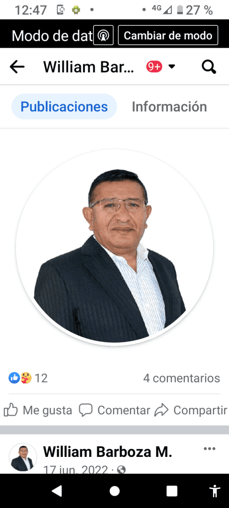 William Aurelio Barboza Murillo