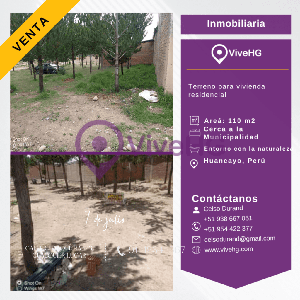 Se vende Terreno La Punta – Sapallanga, Huancayo, foto 1