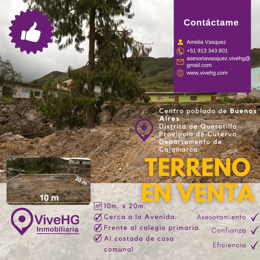 TERRENO SOLAR – CAJAMARCA/CUTERVO, foto 1