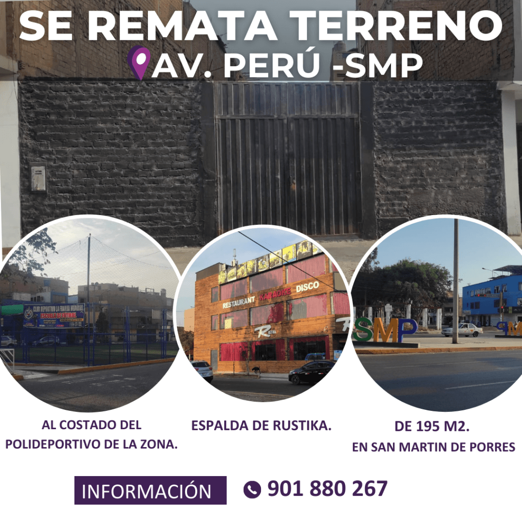 Terreno en venta- San Martin de Porres, foto 1
