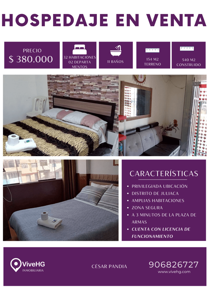 HOSPEDAJE EN VENTA, foto 1