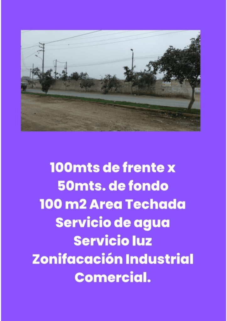 ALQUILER DE LOCAL EN PUENTE PIEDRA 5,000M2 para uso comercial o industrial,, foto 1