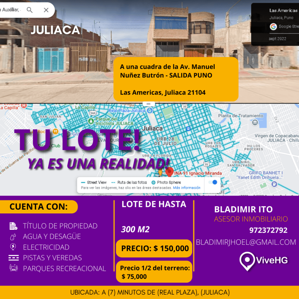 VENTA DE TERRENO DE 300 M2, foto 1