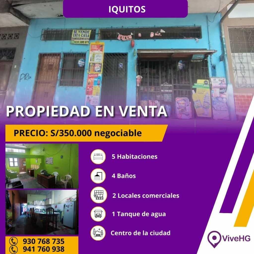 CASA EN VENTA EN LA CUIDAD DE IQUITOS, foto 1