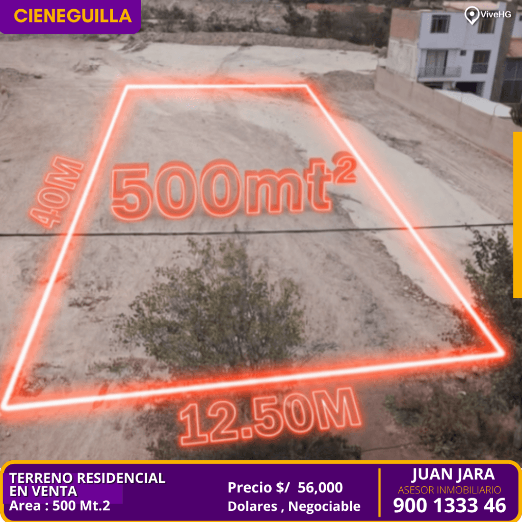TERRENO EN VENTA -CIENEGUILLA, foto 1