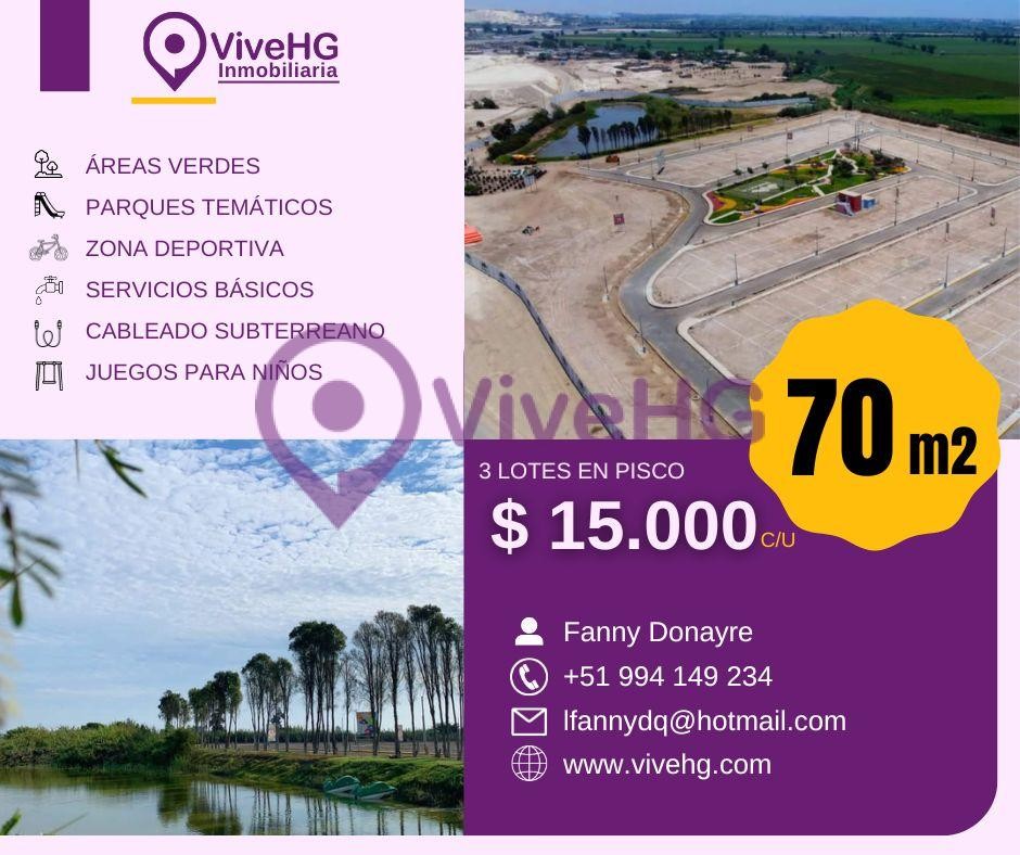 Venta de Lotes en Pisco