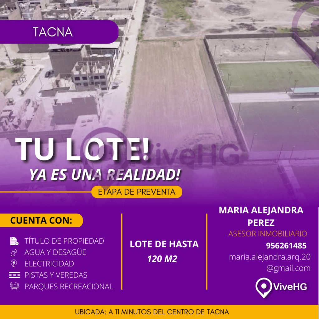 Lotes en Habilitacion Urbana