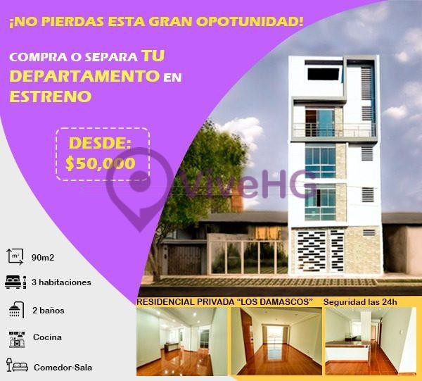 EN VENTA DEPARTAMENTO DE ESTRENO