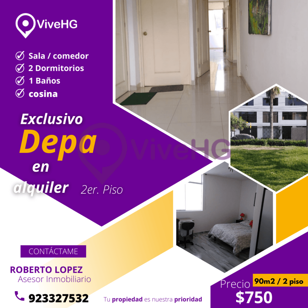 ALQUILER DE DEPARTAMENTO  EN SAN ISIDRO