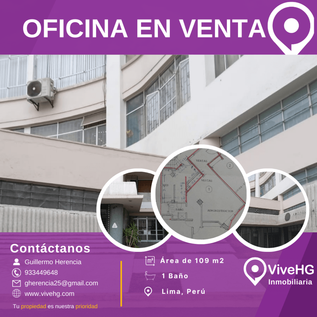 OFICINA EN VENTA