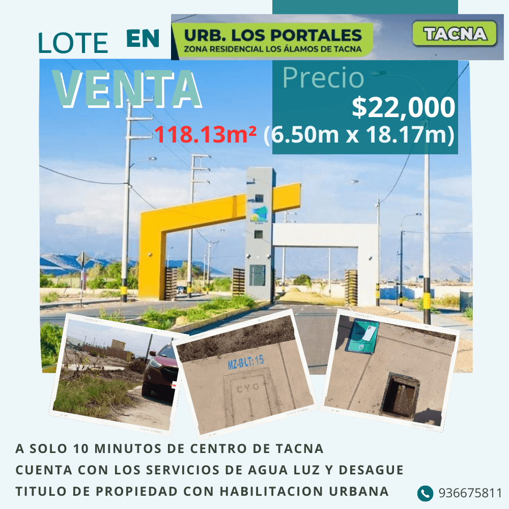 REMATO LOTE EN RESIDENCIAL LOS ALAMOS DE LOS PORTALES A SOLO 22000 DOLARES NEGOCIABLES.
