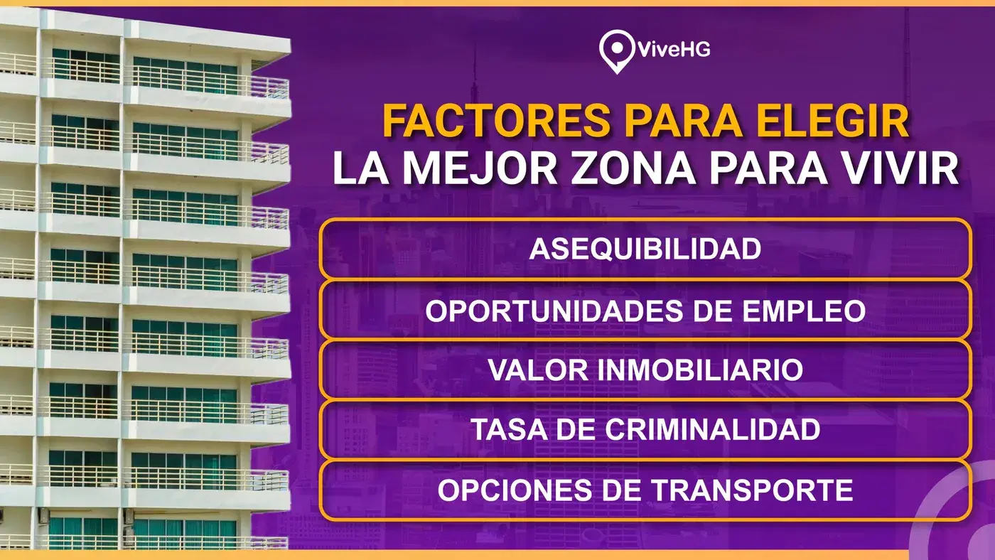 7 FACTORES PARA ELEGIR LA MEJOR ZONA PARA VIVIR