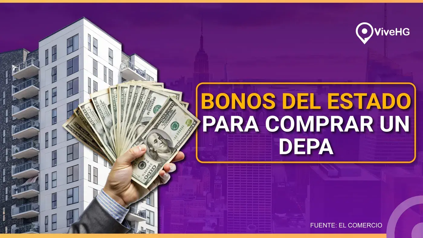 3 BONOS DEL ESTADO PARA COMPRAR TU PRIMER DEPA