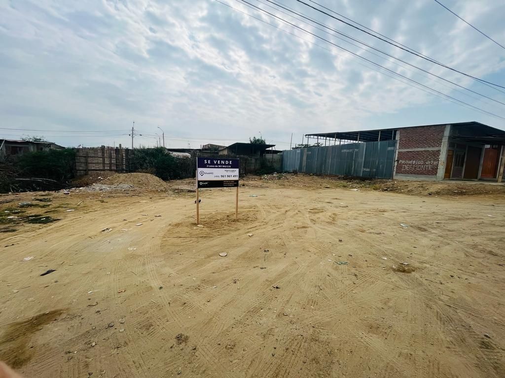 2 lotes de terrenos de 301 metros cuadrados cada uno.