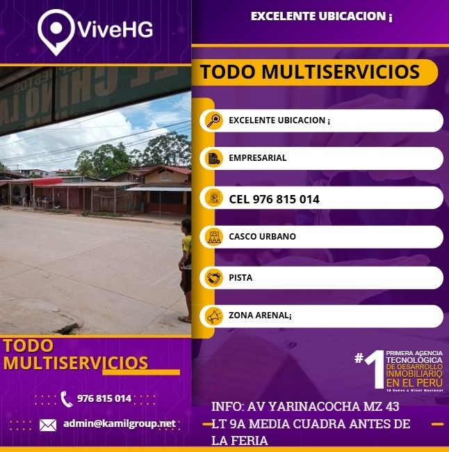 VENTA DE PROPIEDAD / ZONA ESTRATEGICA